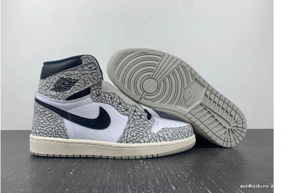 Retro DZ5485-052 1 High White DZ5485-052 Cement Jordan OG 0404